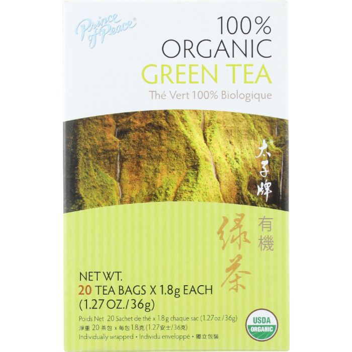 PRINCE OF PEACE: Organic Green Tea, 20 bg