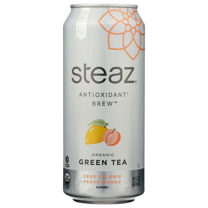 STEAZ: Zero Calorie Peach Mango Iced Tea