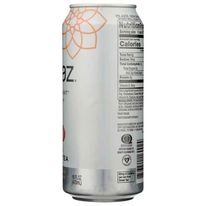 STEAZ: Zero Calorie Peach Mango Iced Tea