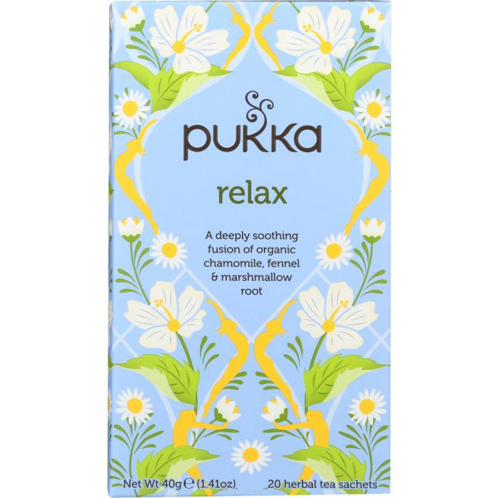 PUKKA HERBS: Relax Herbal Tea, 20 bg