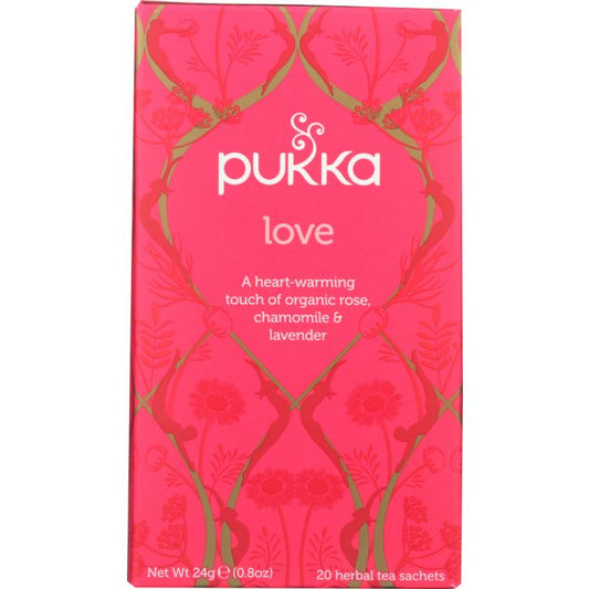 PUKKA HERBS: Love Herbal Tea, 20 bg