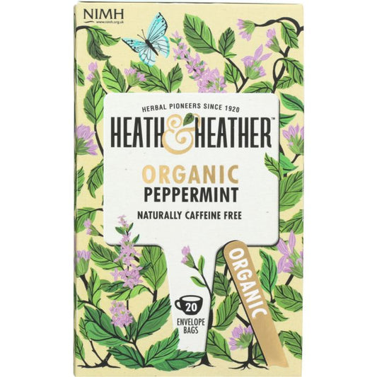 HEATH AND HEATHER: Organic Peppermint Tea