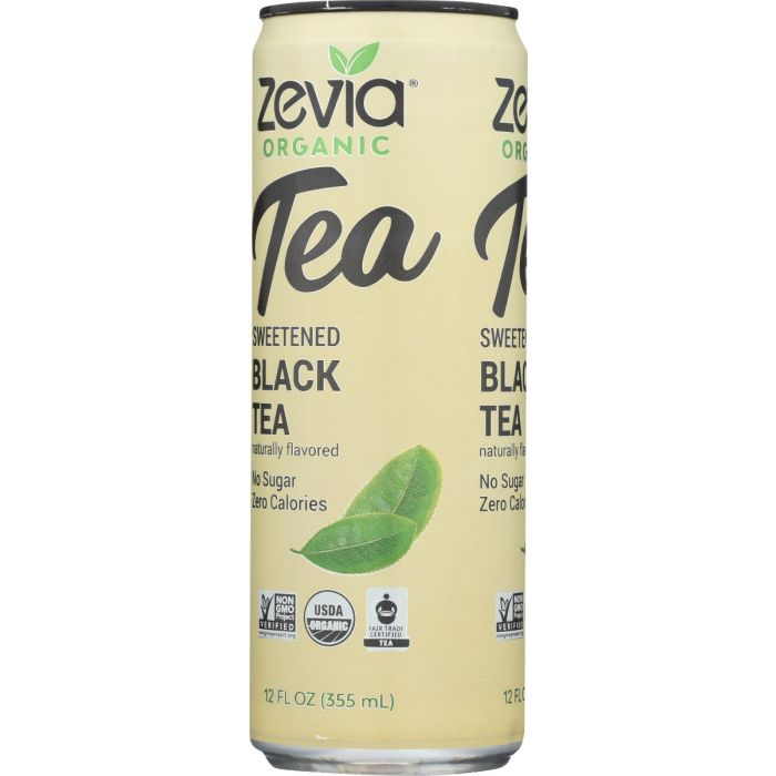 ZEVIA: Organic Black Tea, 12 fo